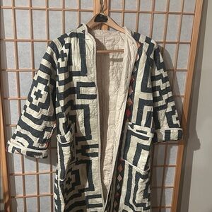 Cream Quilted Jacket